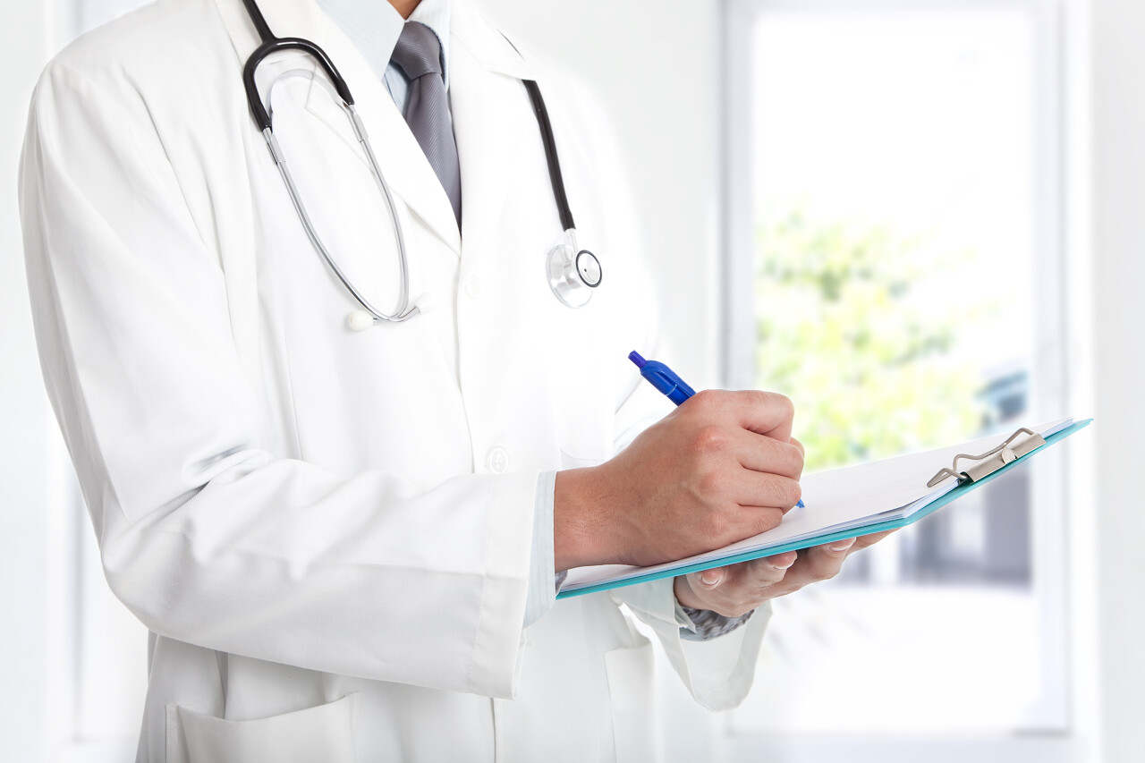 医生控股剪贴板和写作