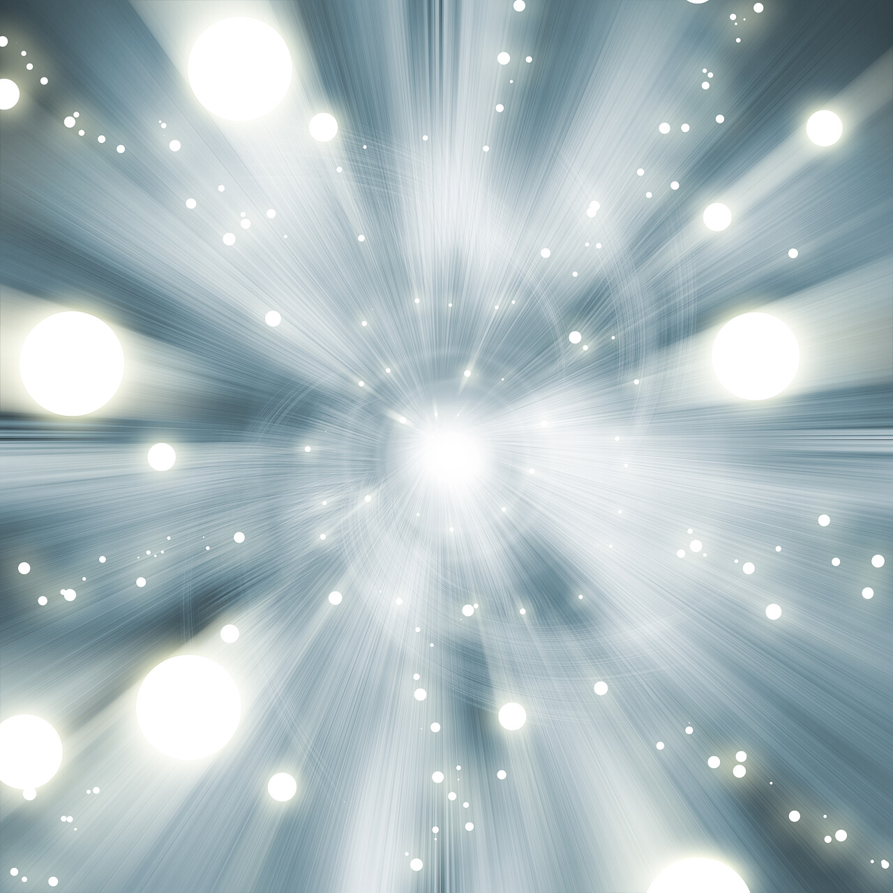 放射性七彩绚光背景