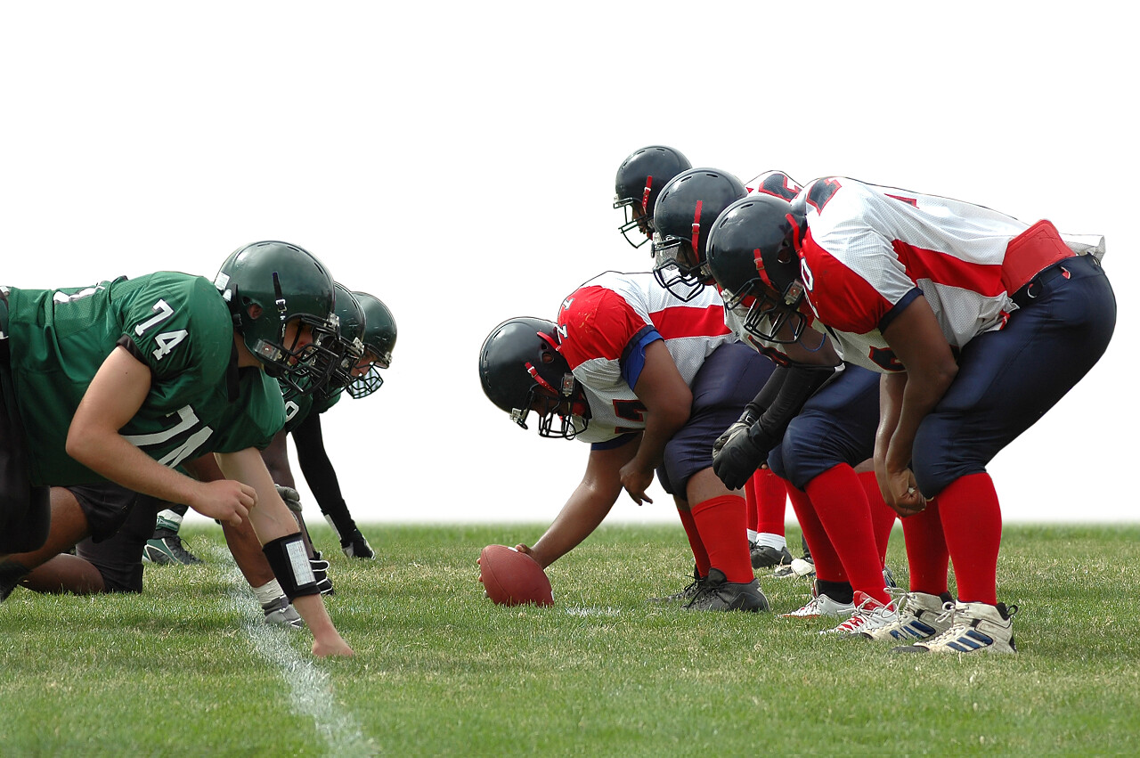 足球游戏与白色背景