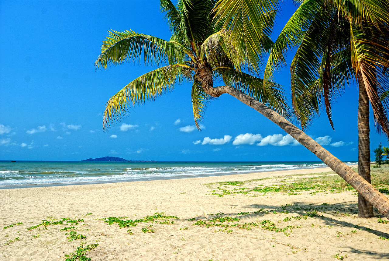 热带海滨风光海南旅游