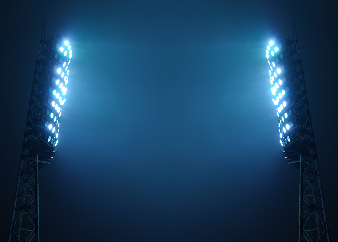 耀眼的灯光灯具