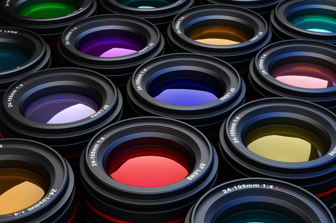 相机镜头摄影主题背景
