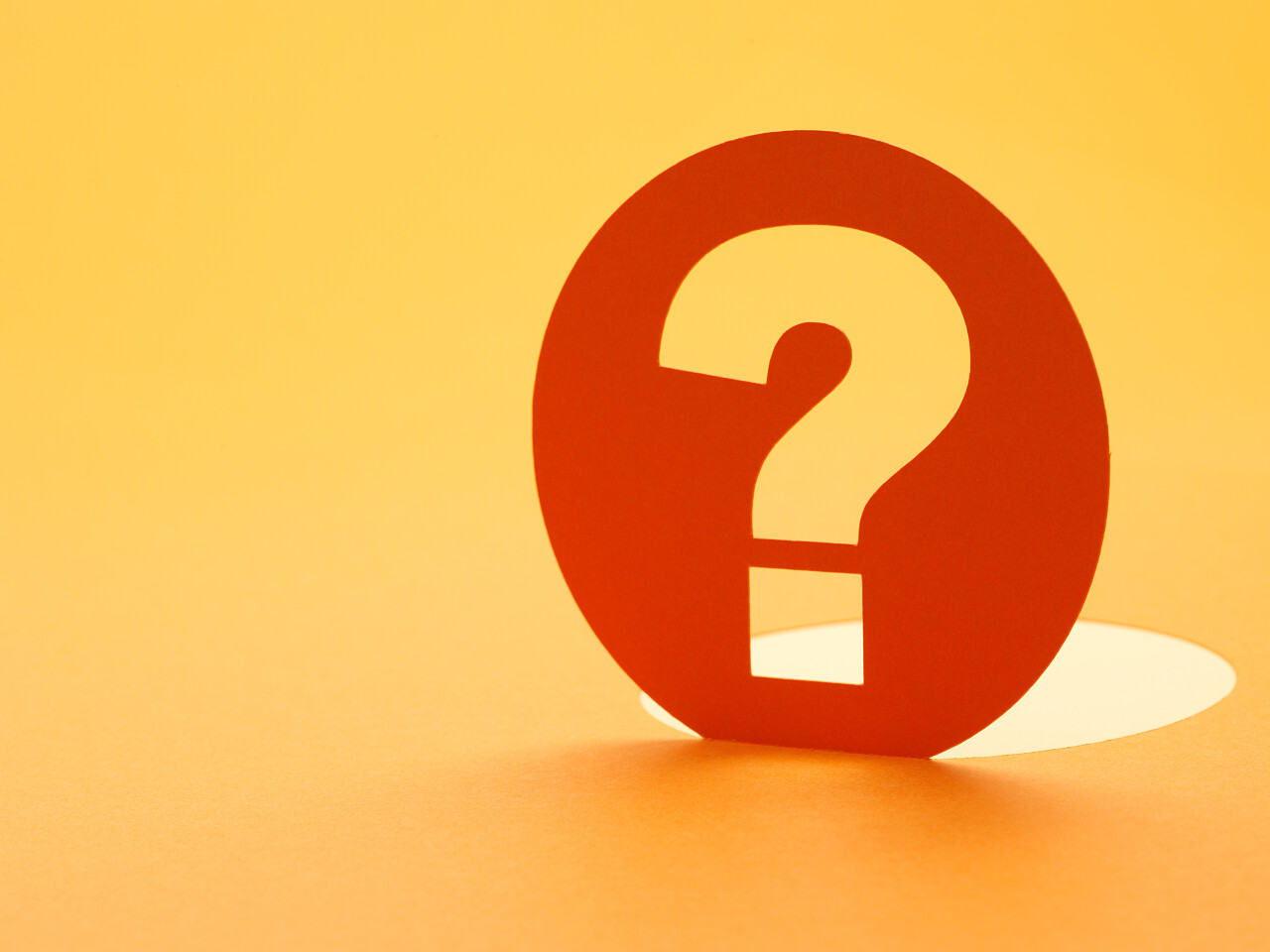 纸问号标志概念性的问题糊涂