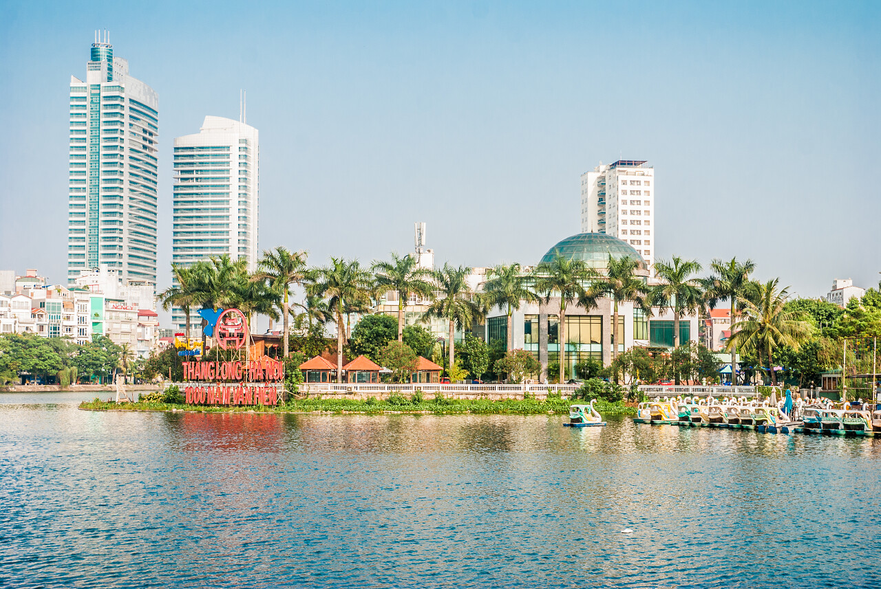 城市风光越南旅游