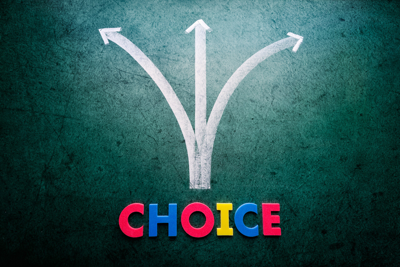 选择的概念选择困难症