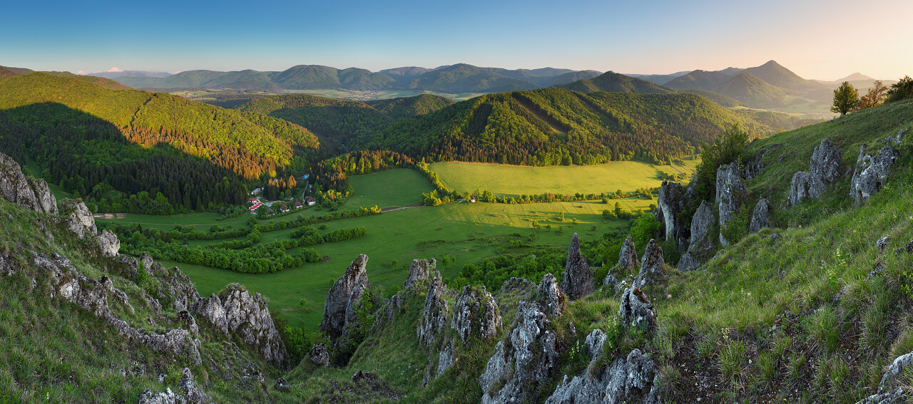 山脉山峰高山大山户外美景风景