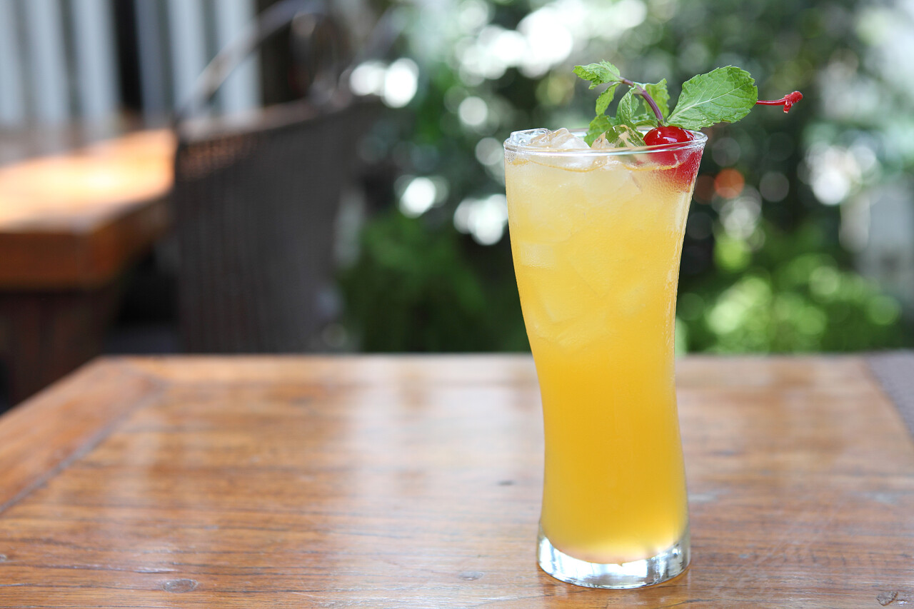 一杯橙汁果汁饮料饮品