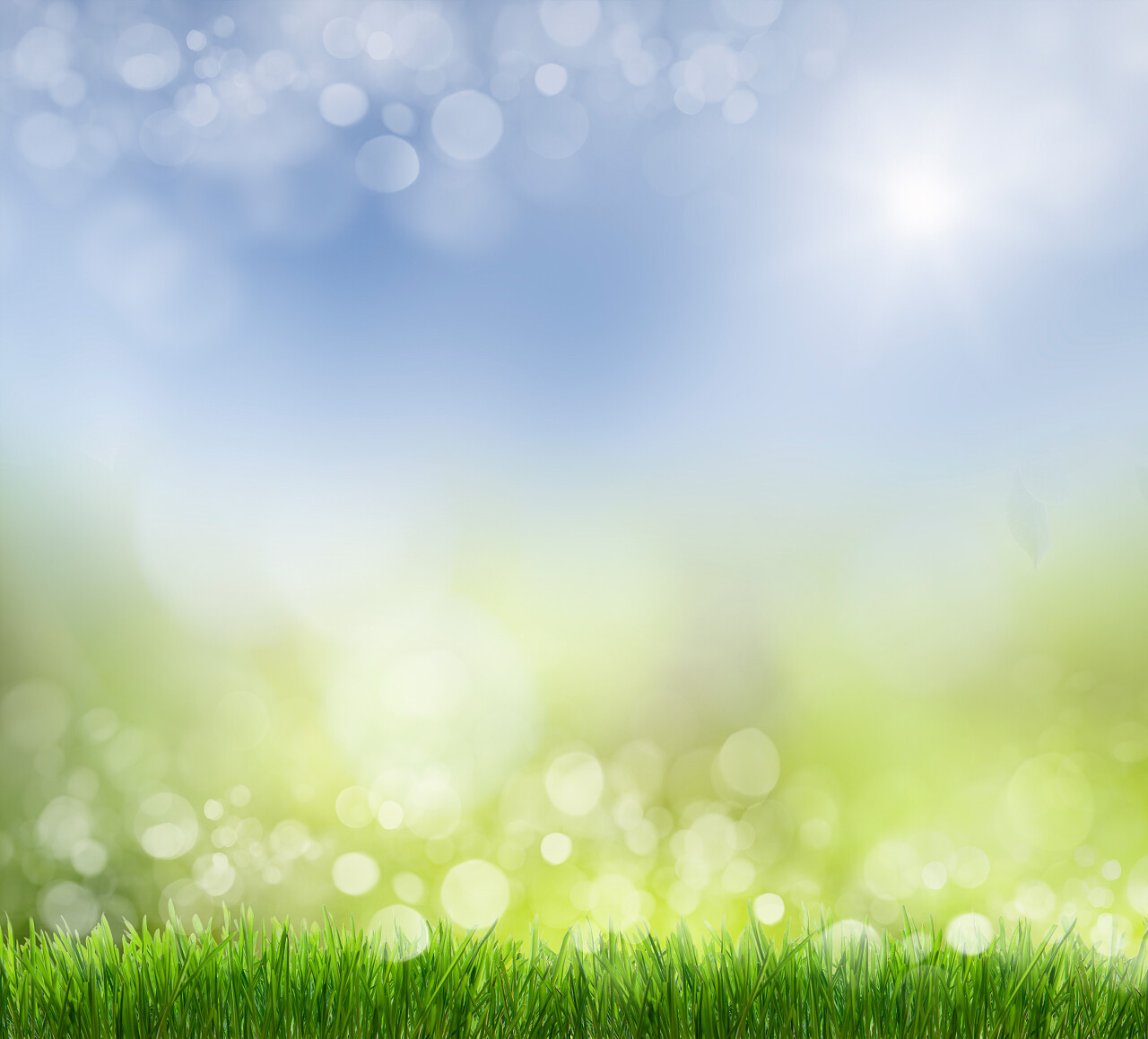 天然绿色背景选择重点