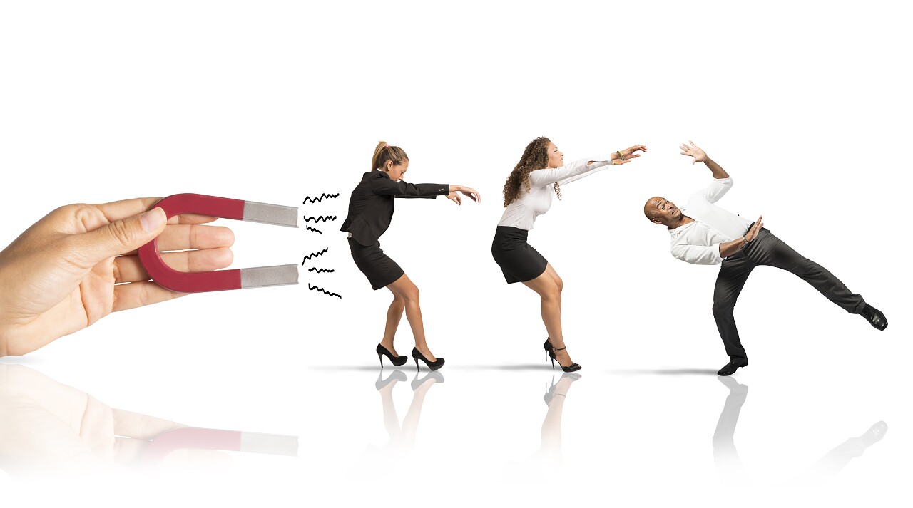 捕获人与市场营销的概念