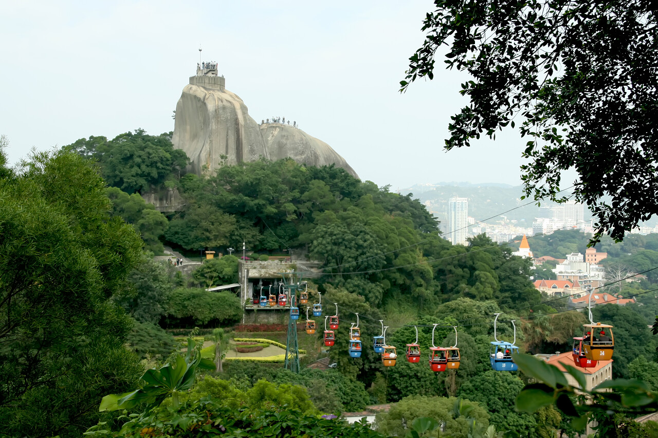 中国的山区风光福建旅游