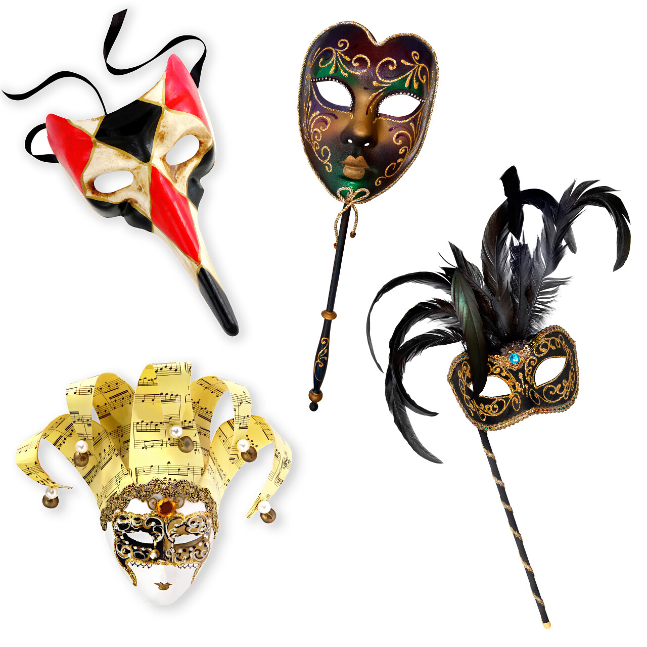 威尼斯狂欢节面具