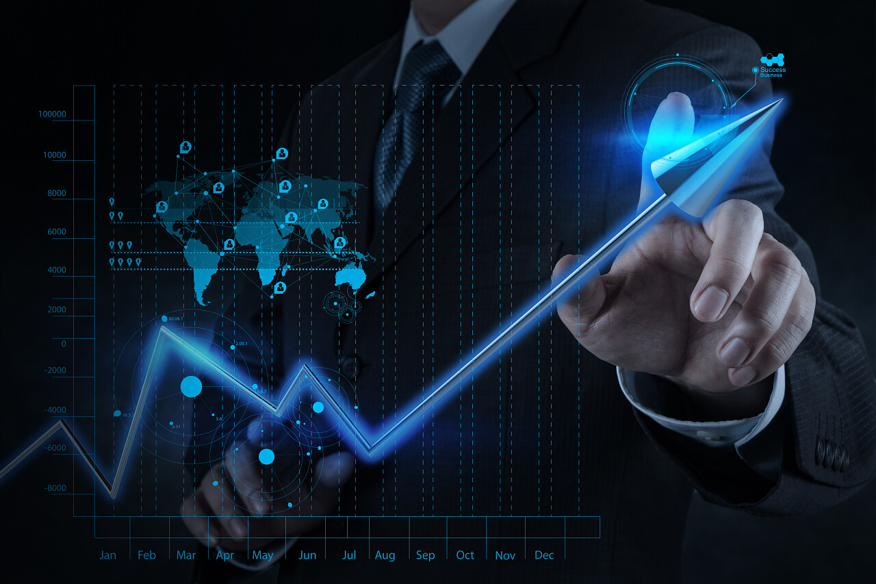 商人利用现代科技开会