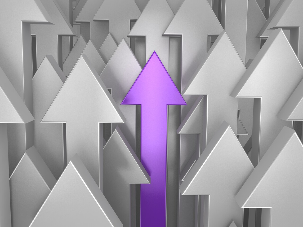 紫色箭头之间灰色激励提升箭头提升提高上涨
