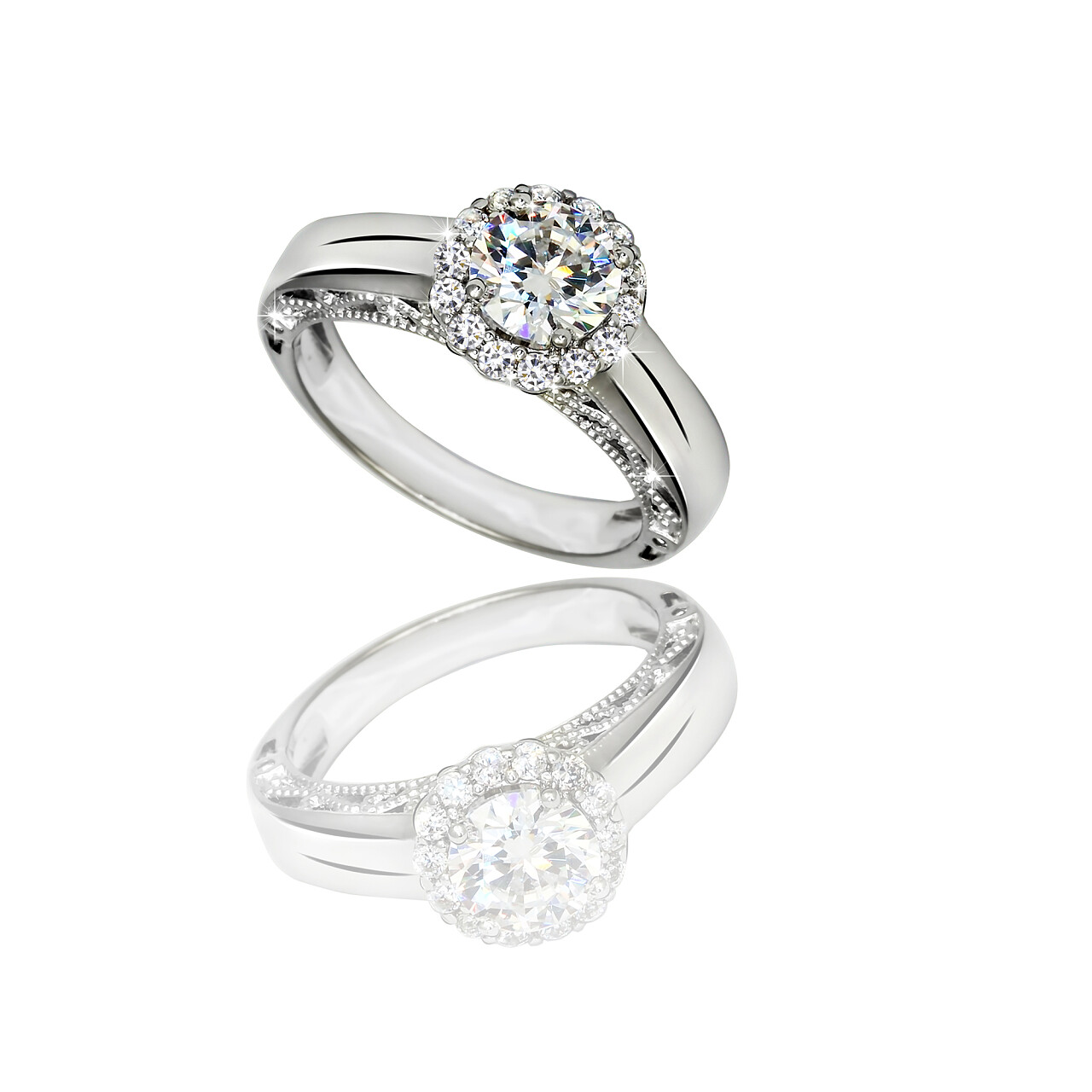 最好的订婚戒指七夕214情人节520情人节