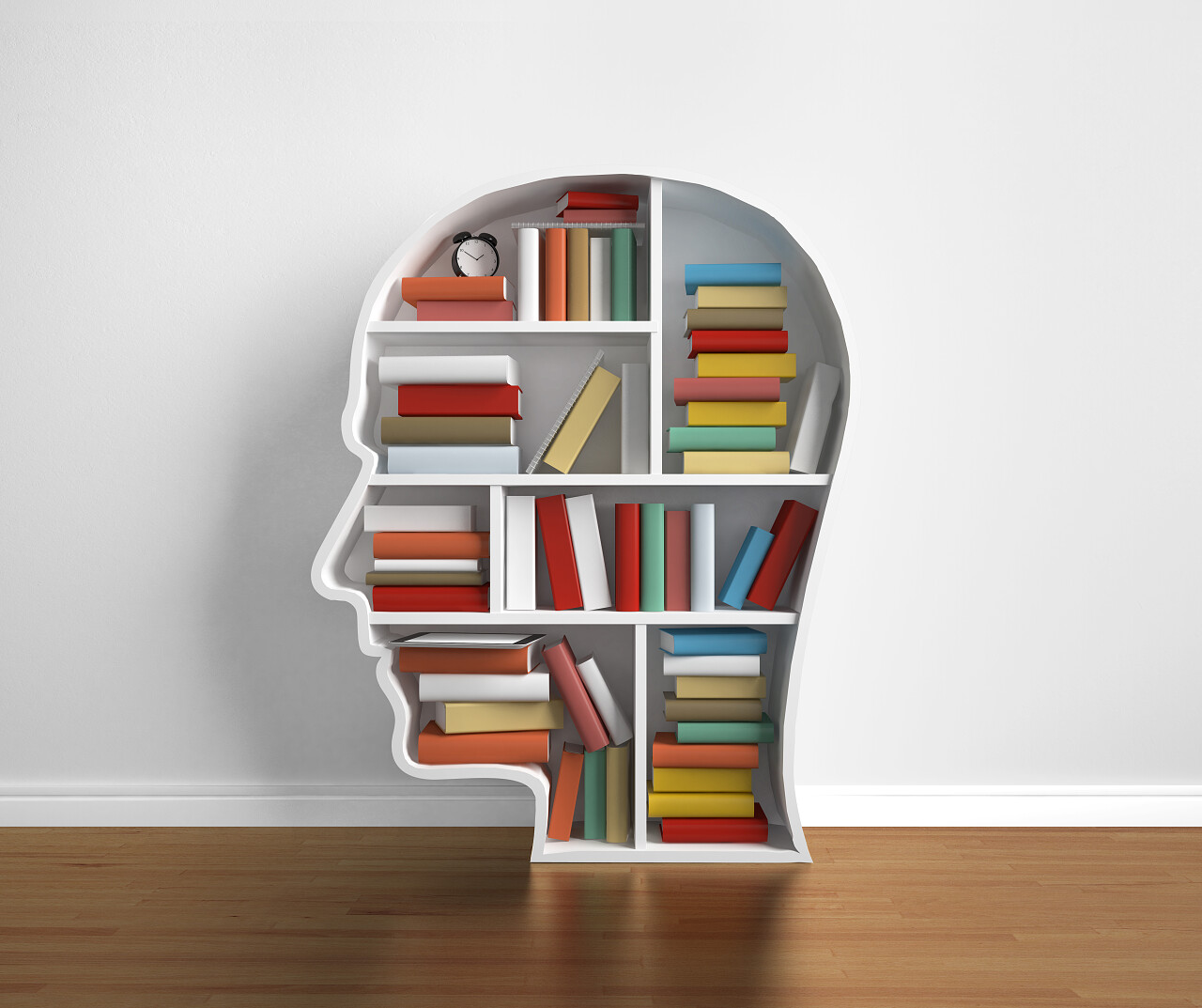 书架头与许多书在图书馆里读书分相会阅读世界读书日