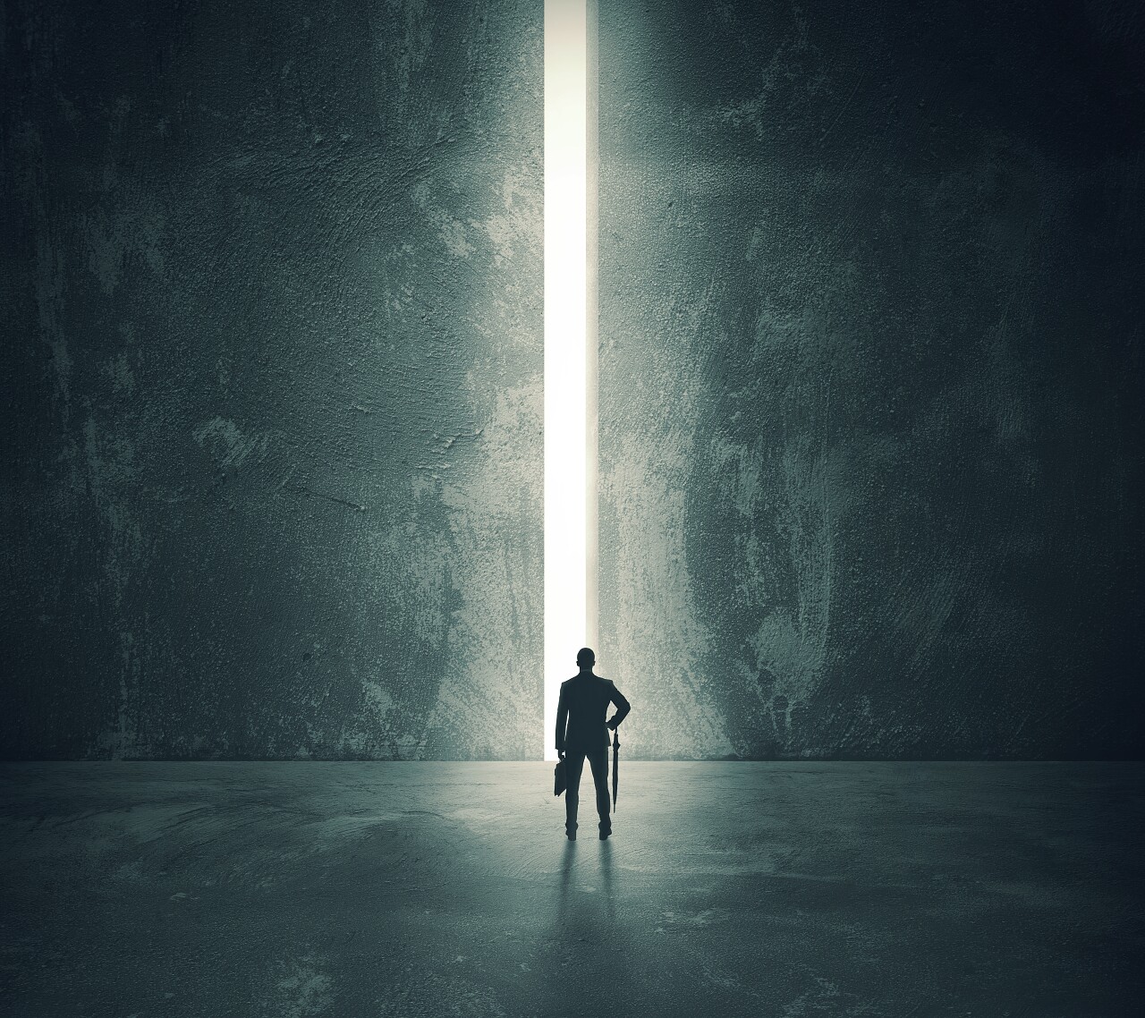 职业生涯和明亮的开放与自由的概念