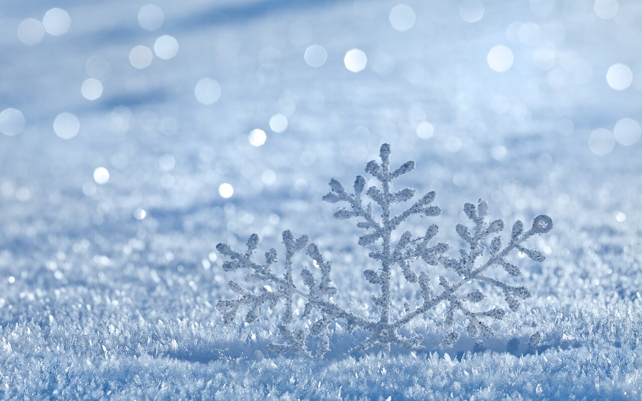 冬至背景冬天雪表面覆盖背景与雪花关闭二十四节气立冬小雪大雪冬至小寒大寒