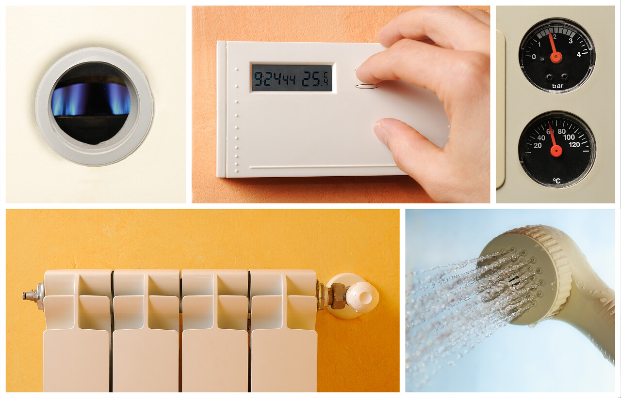 房屋中央供暖系统