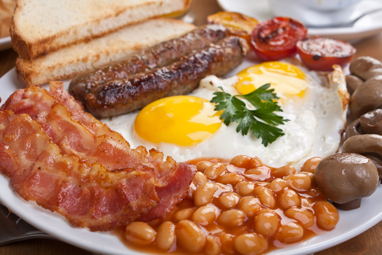 传统的英式早餐