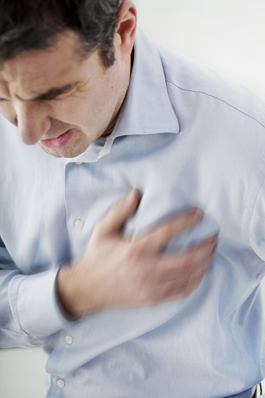 心脏病发作的人心绞痛心脏病