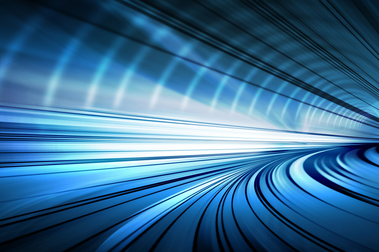 抽象隧道渲染图