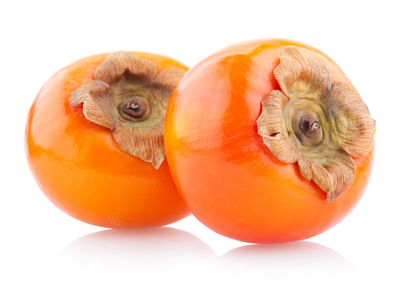 成熟的柿子霜降秋分