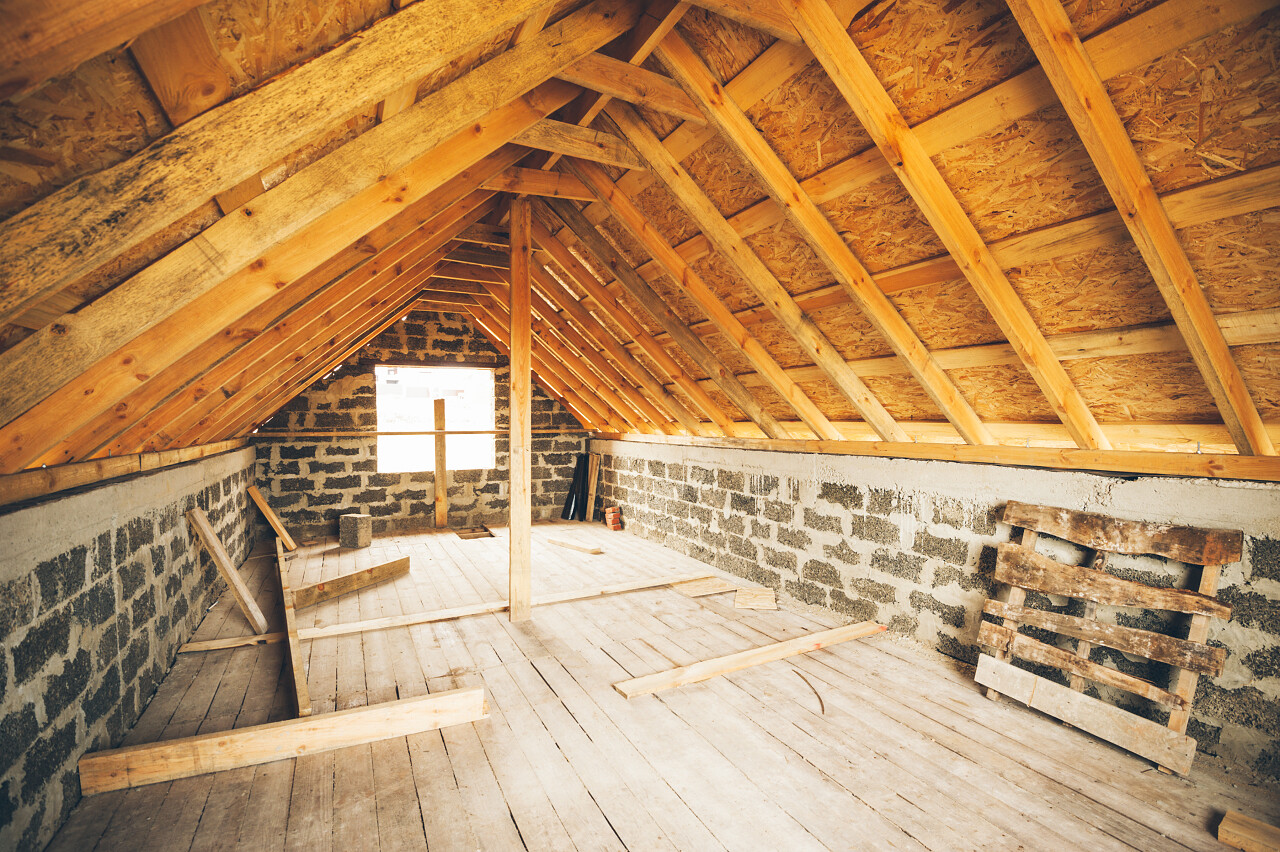 木制阁楼私人住宅