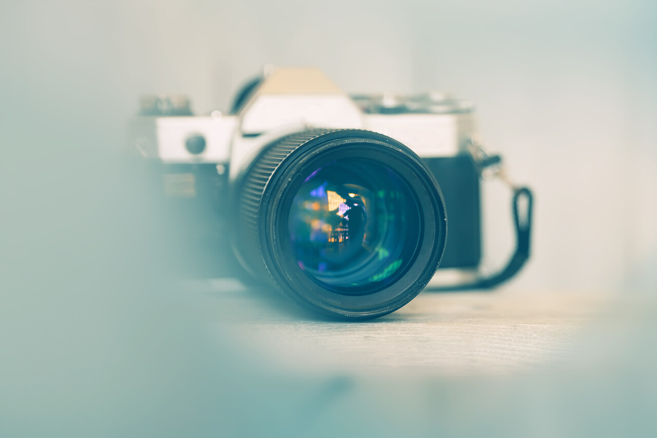 老式照片相机图片