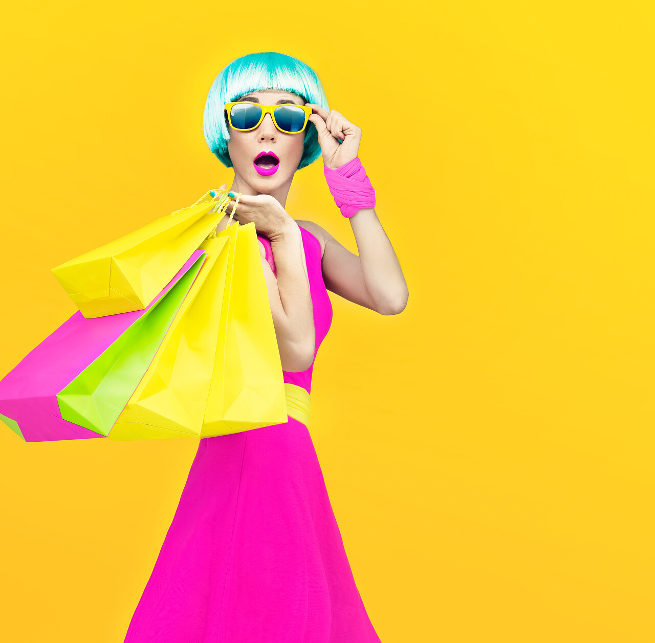 618购物疯狂的女孩美女三七女生节37女生节