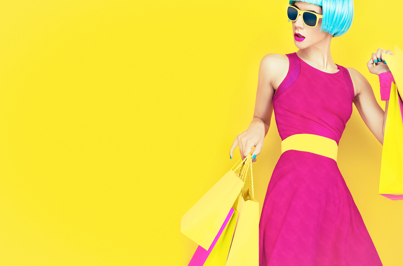 618购物疯狂的女孩美女三七女生节37女生节