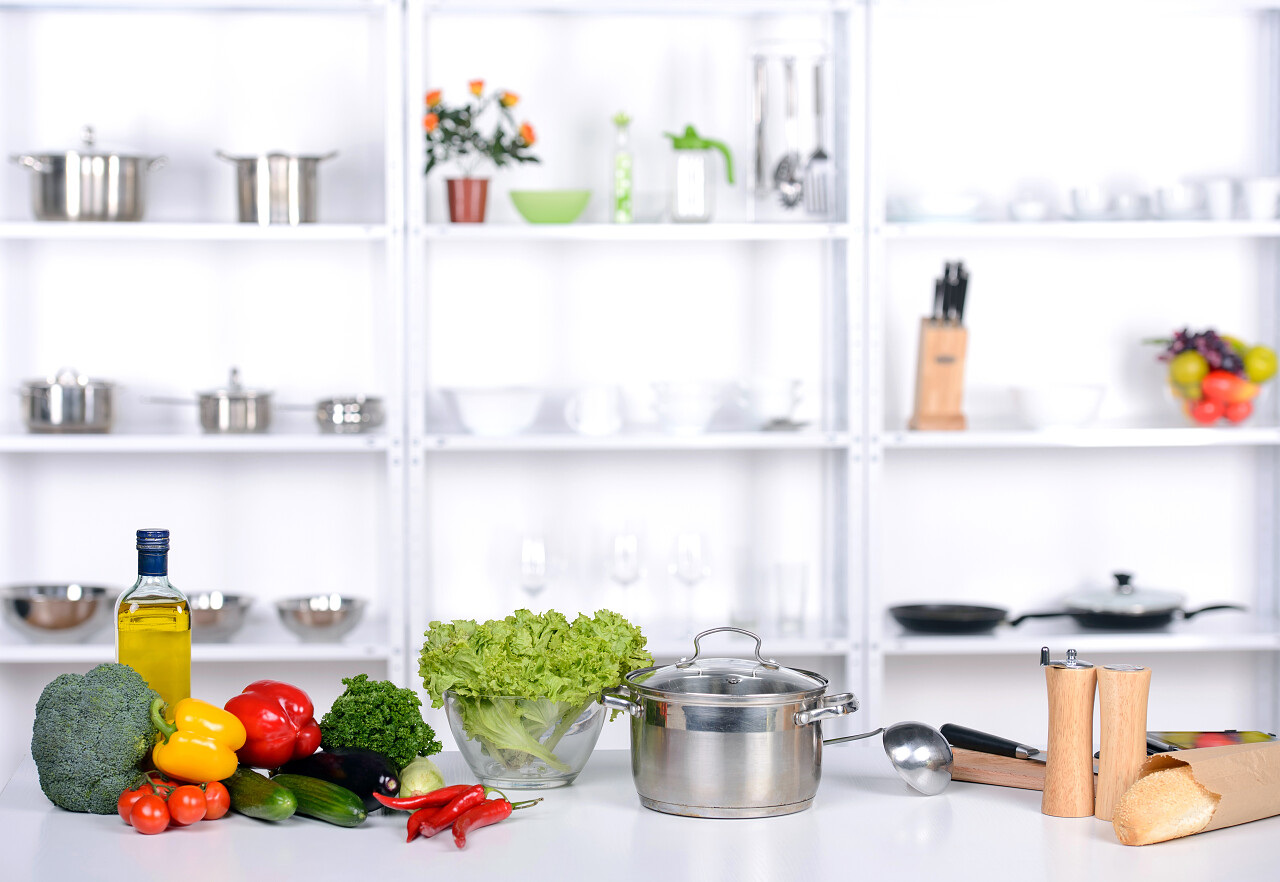 新鲜食材制作宣传图