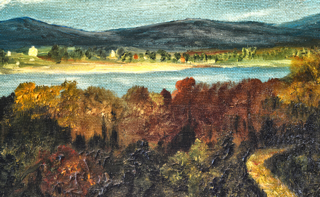 非常大型原创油画画布