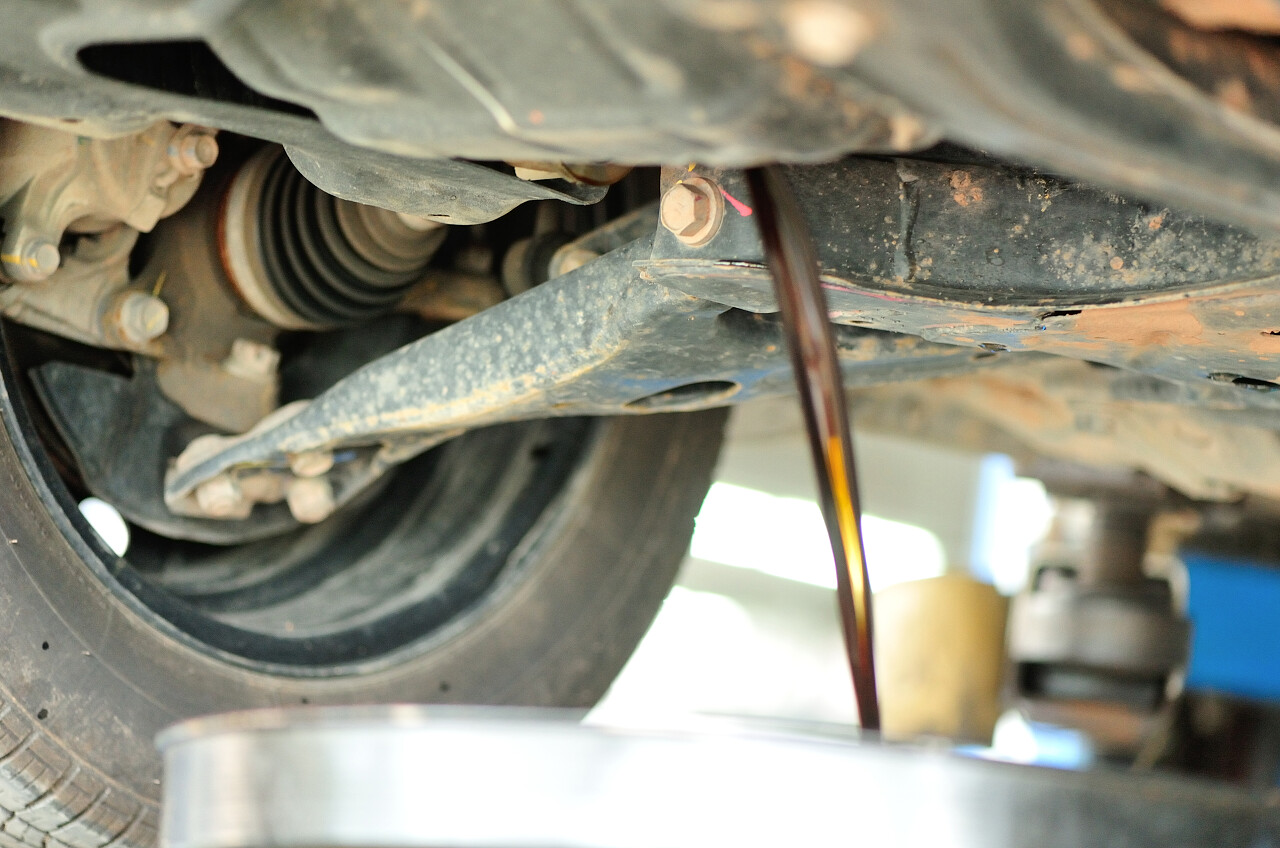 抽取汽车机油图