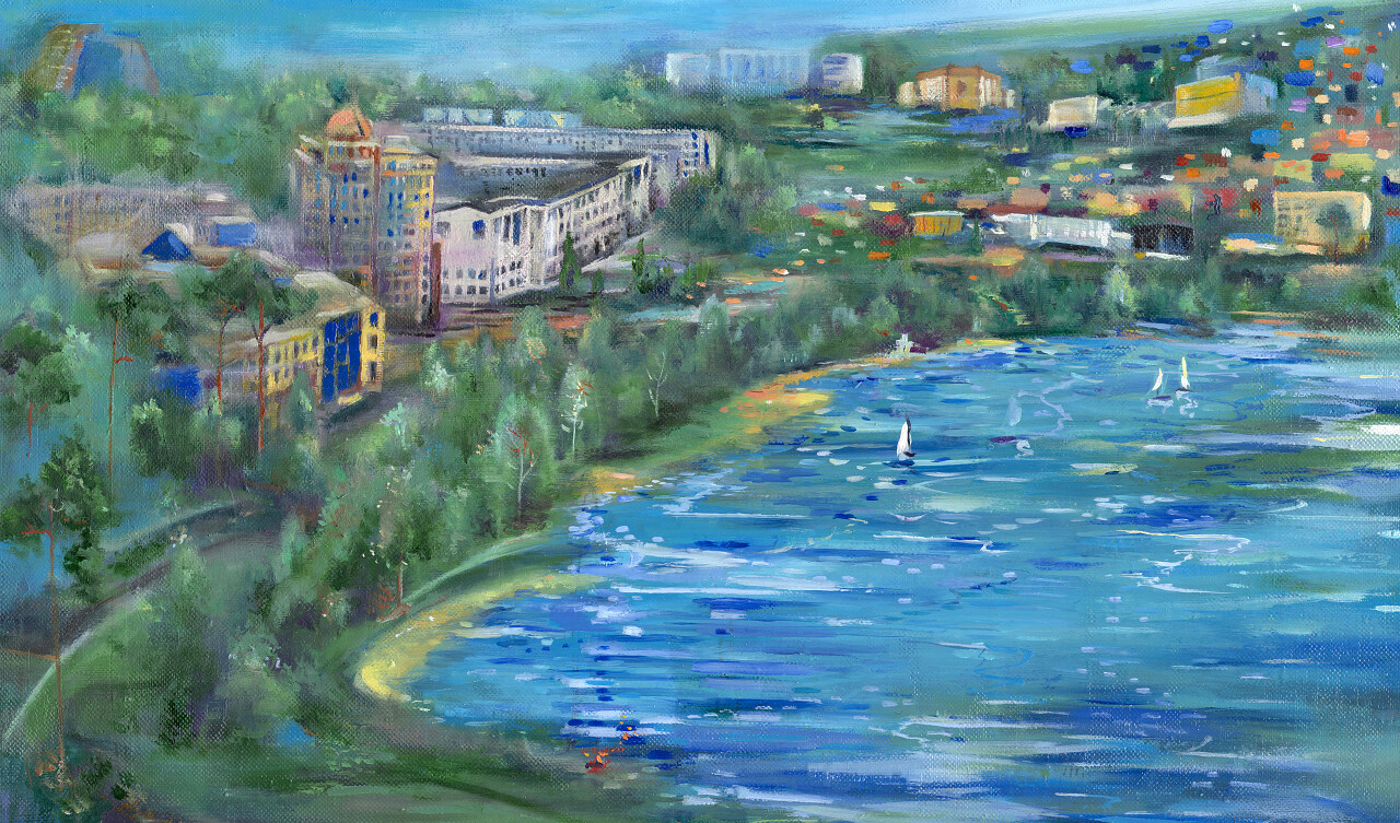 在未来科学城的视图