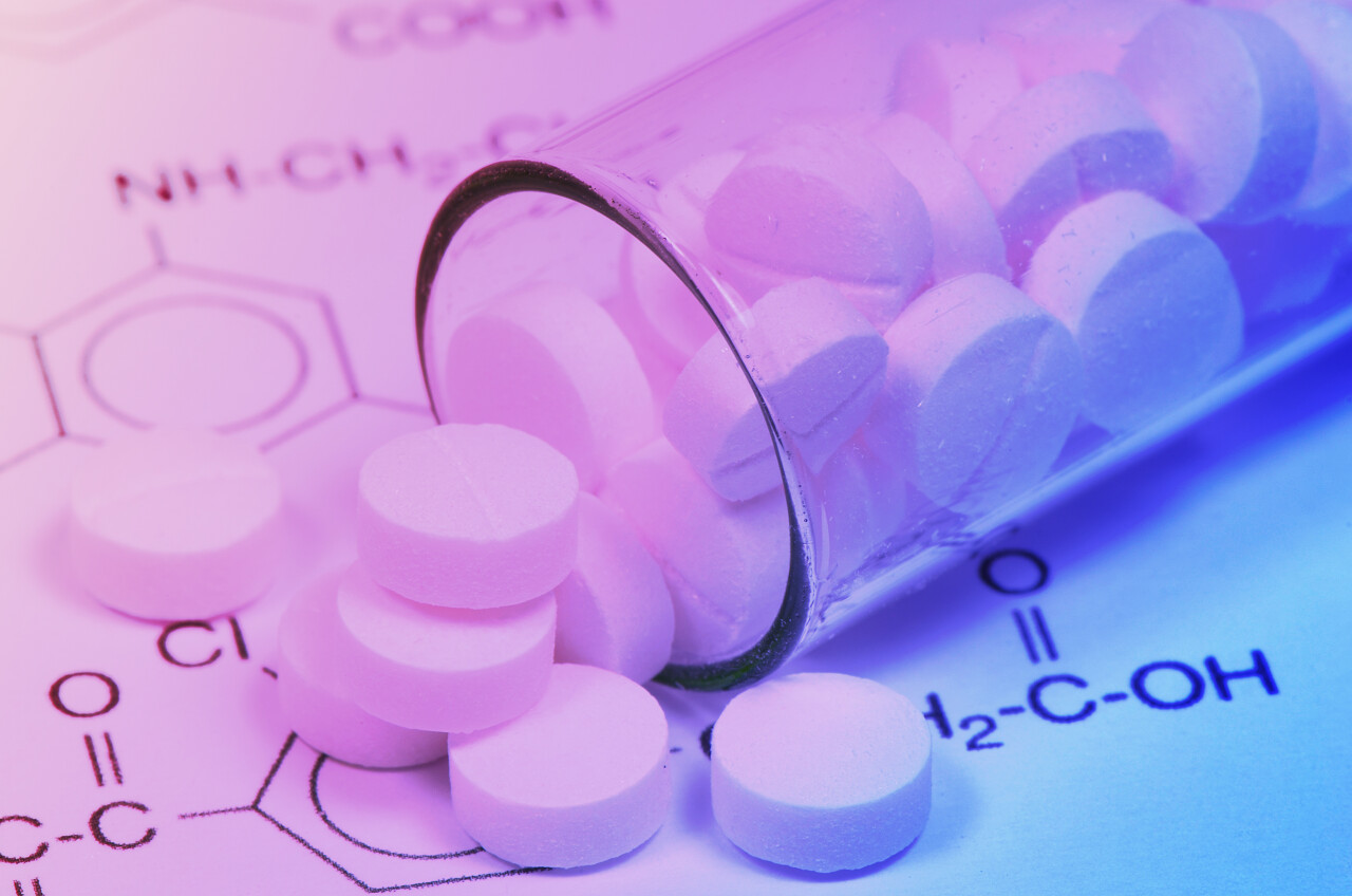 化学结构和某些种药新药物发现概念和制药技术的平板电脑