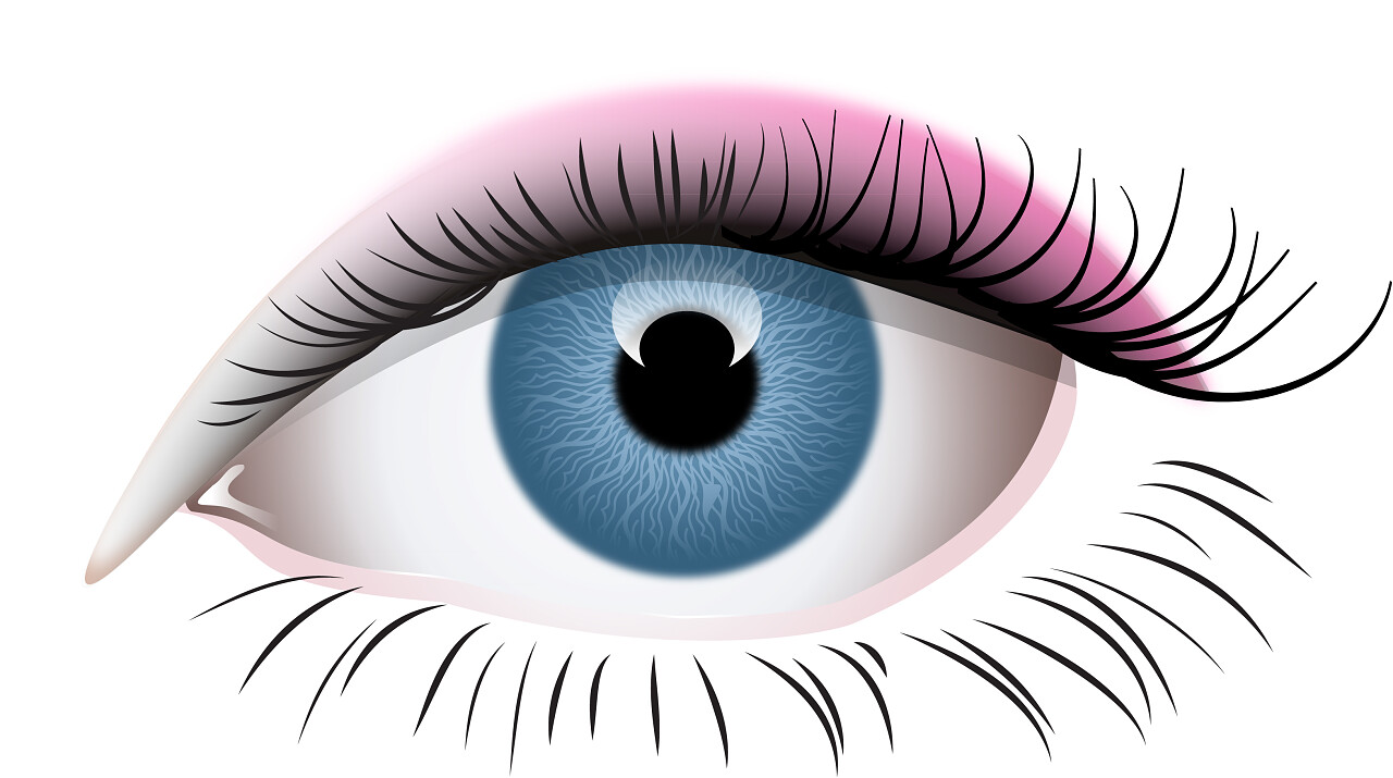 人类之眼眼部整形美容睫毛