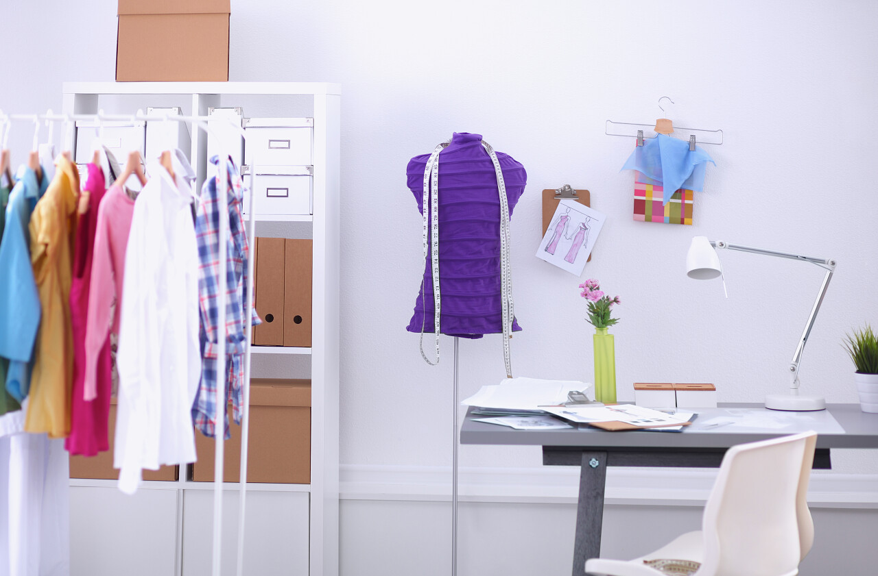 服装设计师的工作室