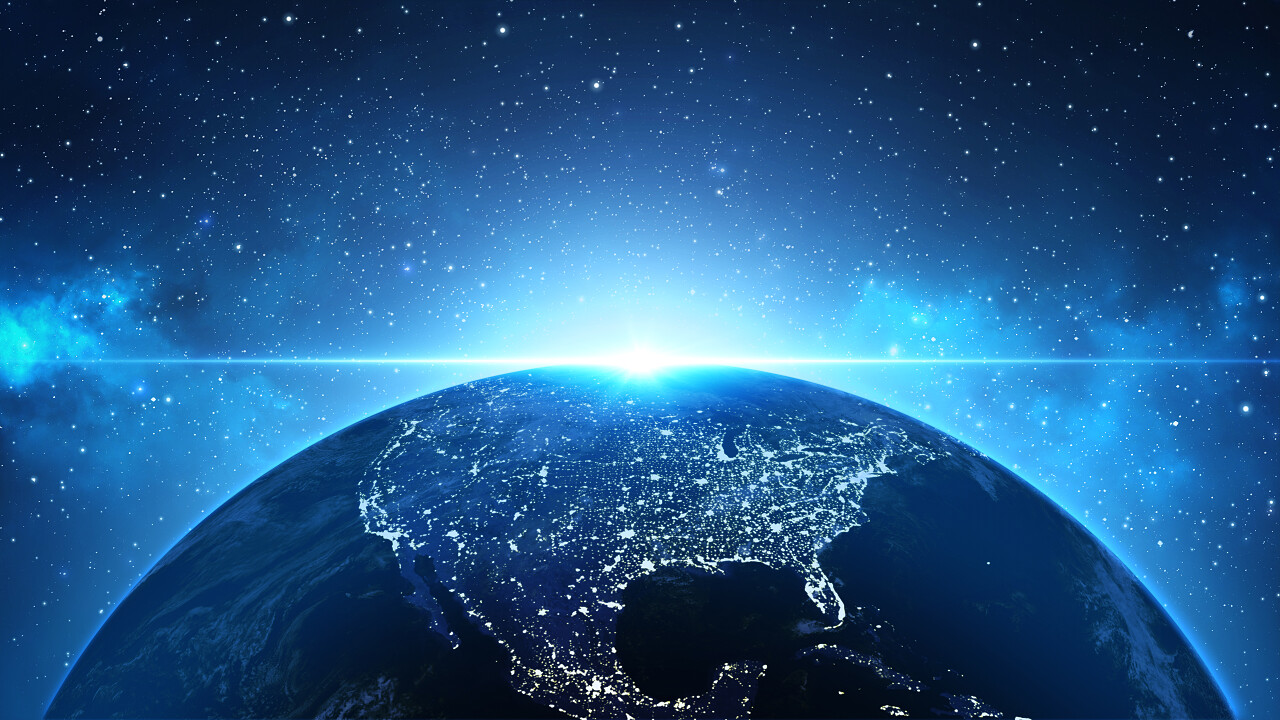 奥秘的宇宙星际星空景观