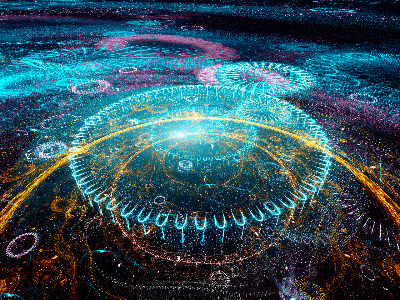 计算机生成的抽象背景