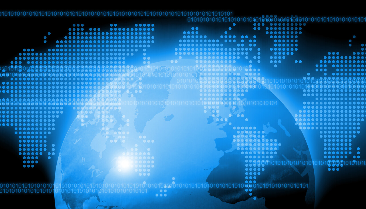 抽象世界技术为背景的使用美好未来