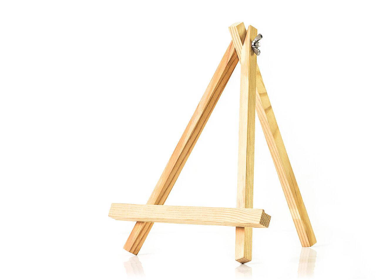 木制画架三脚架