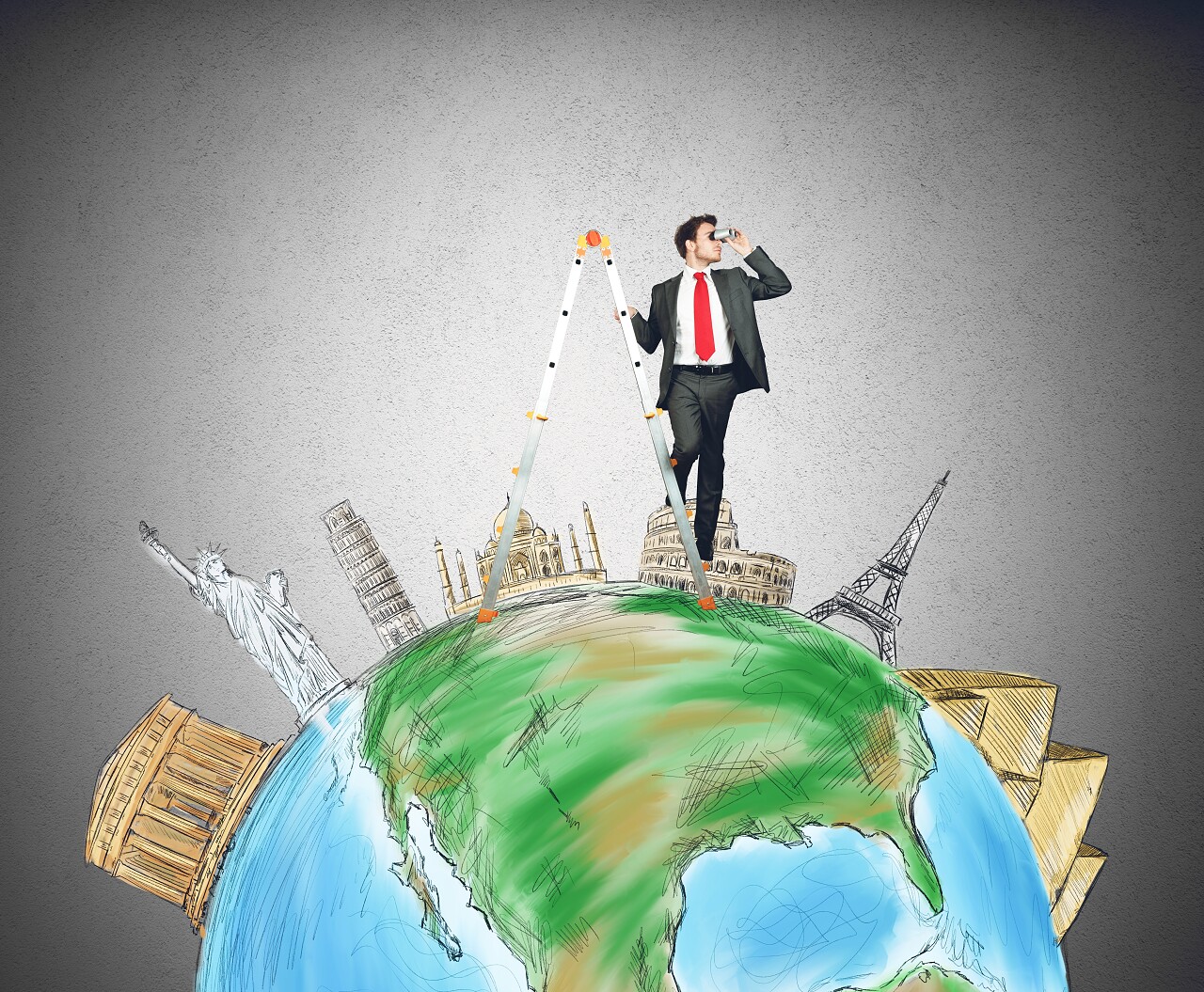 商人发现世界的新目的地