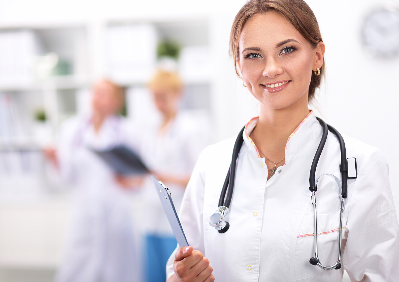 女医生人物形象特写