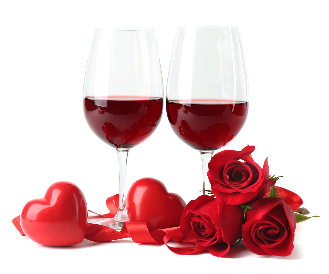 桌子上的浪漫元素爱情日记情人节