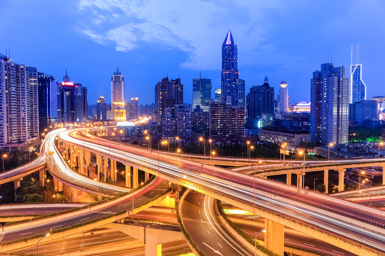 上海高速公路立交桥