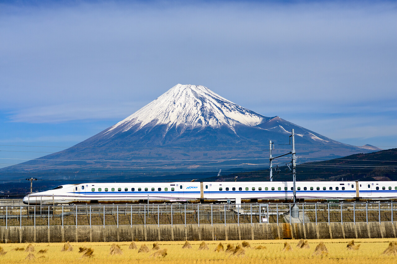 日本富士山新干线日本旅游