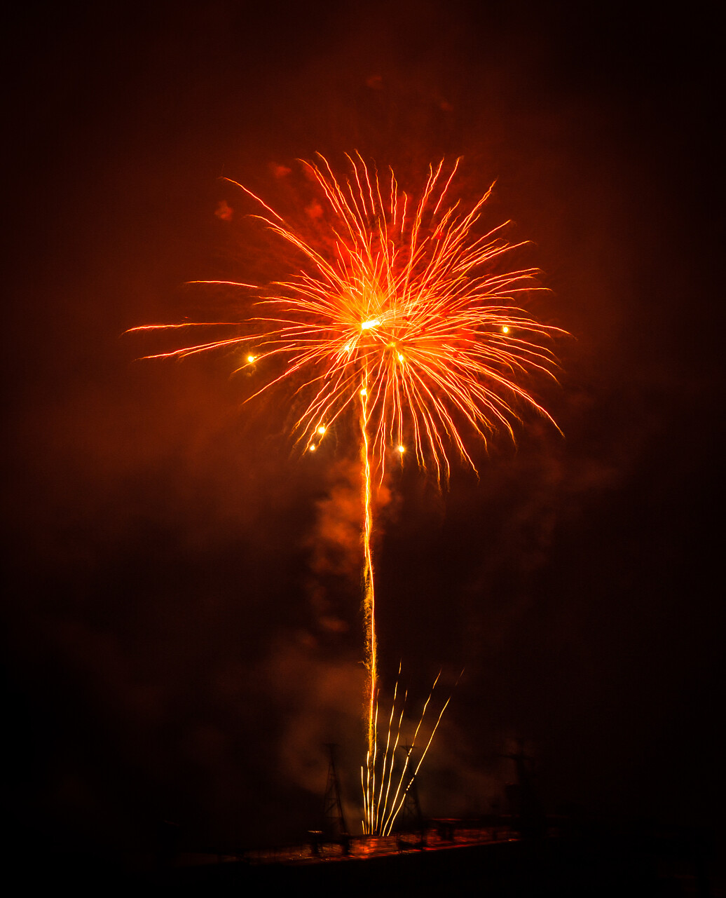 希腊佩特雷的烟花形象