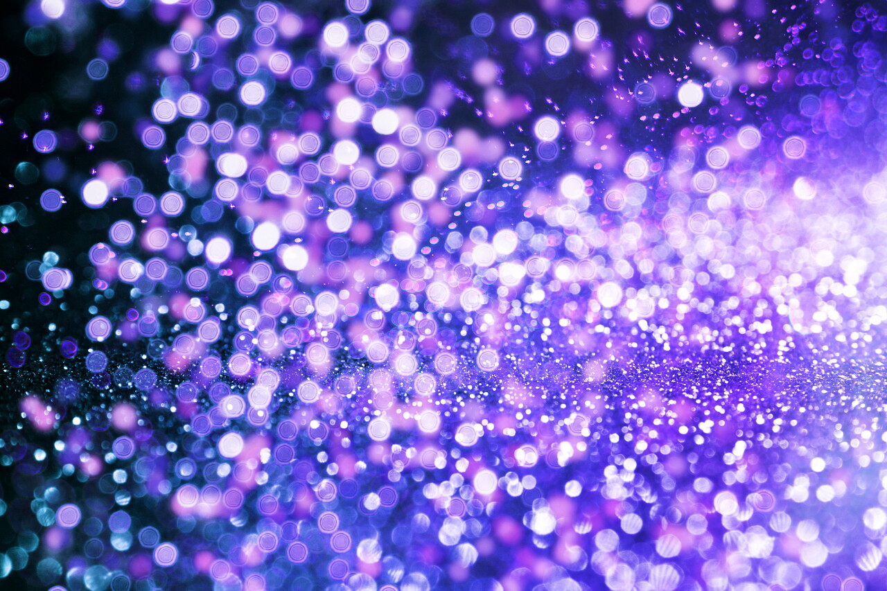 节日背景与明亮的光