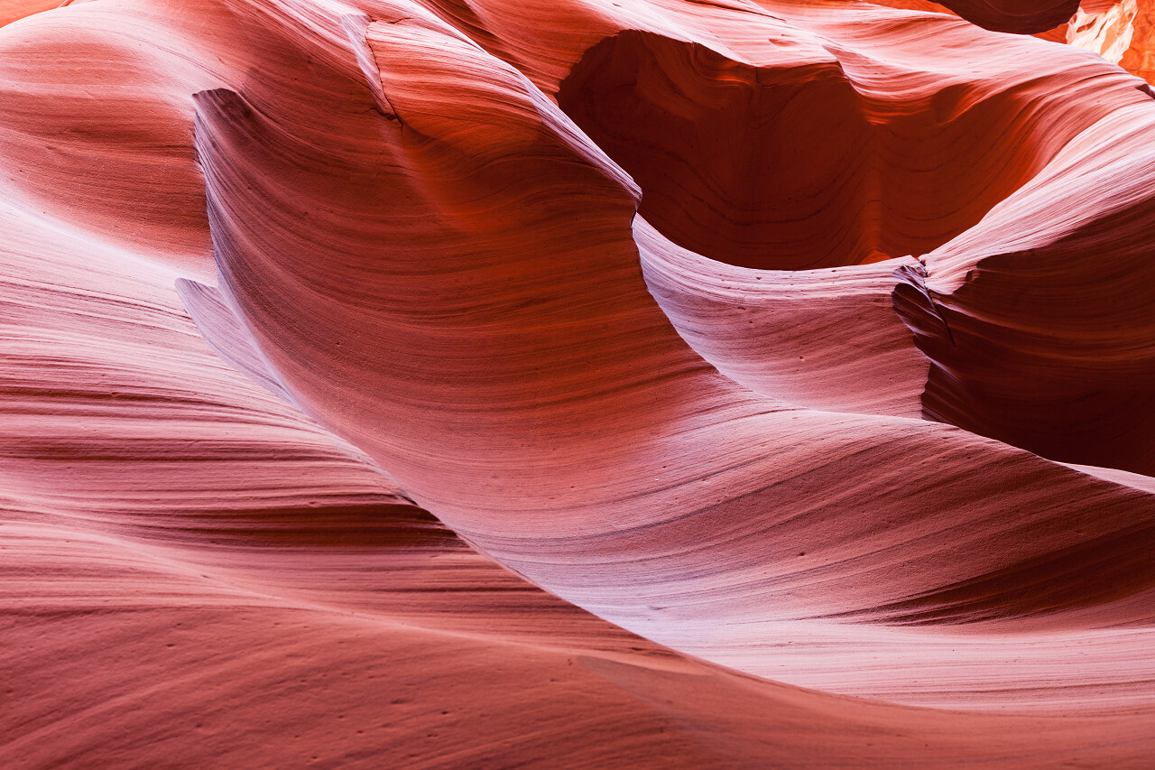 粉色亚利桑那州自然侵蚀多彩背景