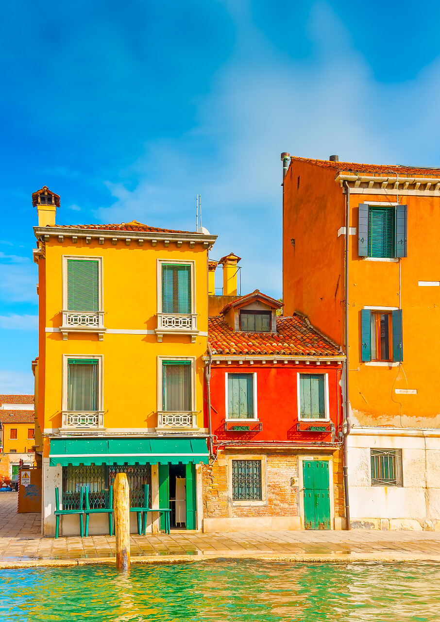 意大利威尼斯美丽古老建筑意大利旅游